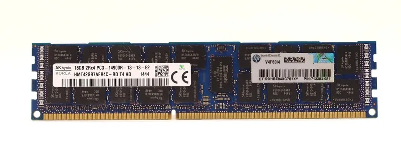 Модуль памяти 16GB SK Hynix Server RAM DDR3 PC3-14900R-13-13-E2 HMT42GR7AFR4C-RD
