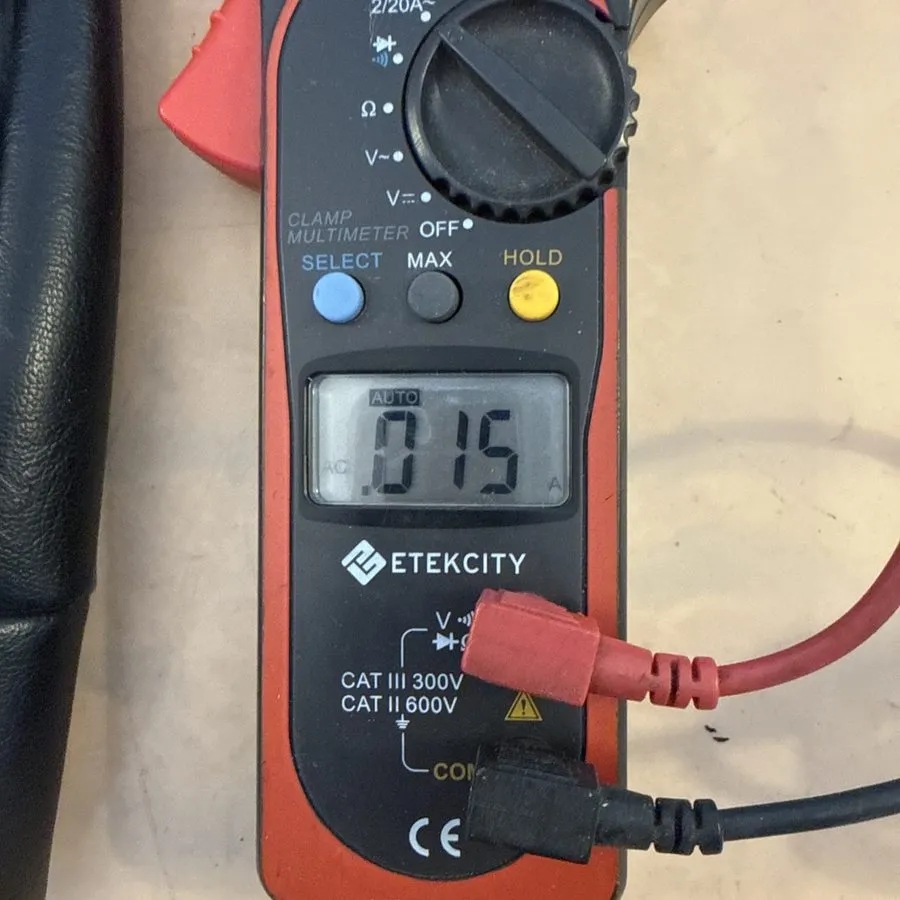 Мультиметр Etekcity Digital Clamp Meter Multimeter MSR-C600 Auto Ranging AC/DC