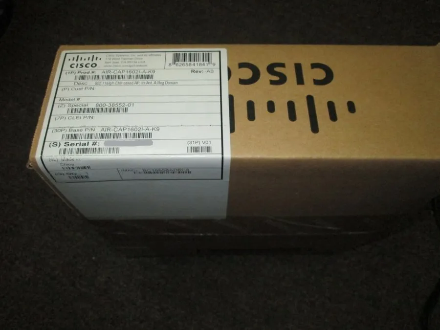Точка доступа Wi-Fi Cisco AIR-CAP1602I-A-K9 Wireless Dual Band Access Point 802.