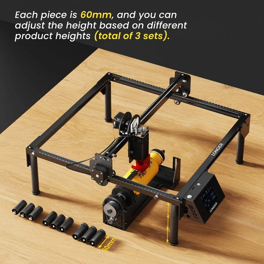 Лазерный гравёр Genmitsu Laser Engraver Kortek 10W 10000mW, Desktop Laser Cutter — фото лота 4