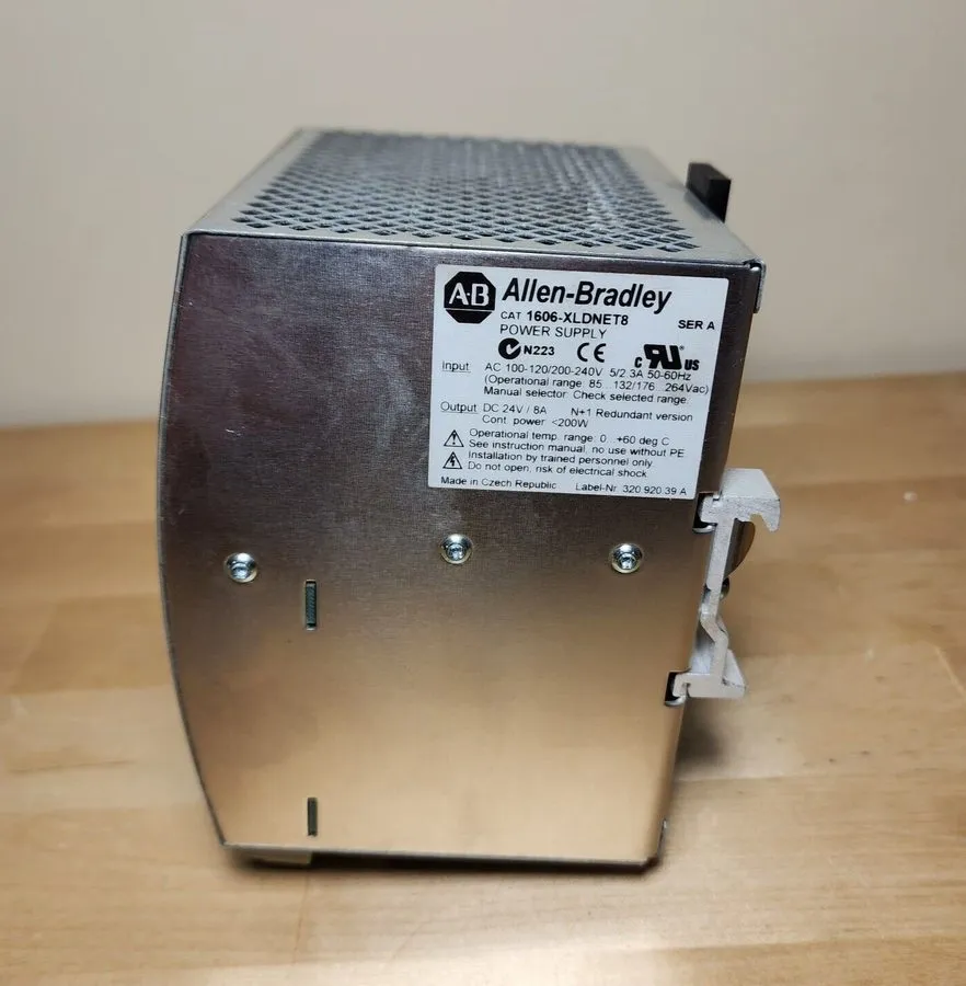 Блок питания Allen-Bradley 1606-XLDNET8 24V 8A N+1 Redundant Power Supply 192 Wa