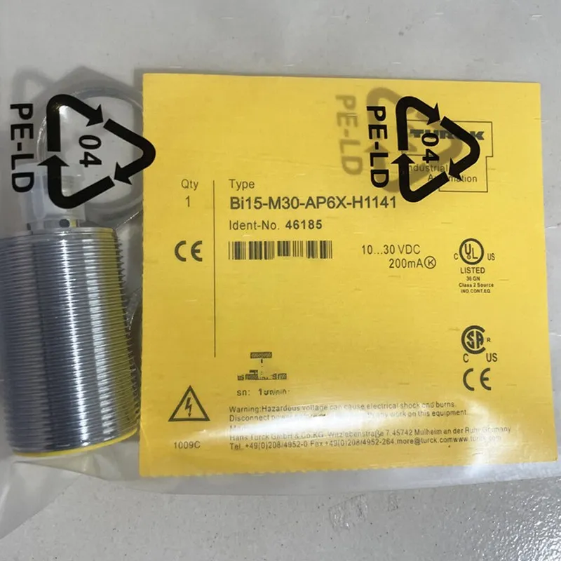 Датчик приближения Turck NI15-M30-AP6X-H1141 Inductive Proximity Sensor, M30 15m