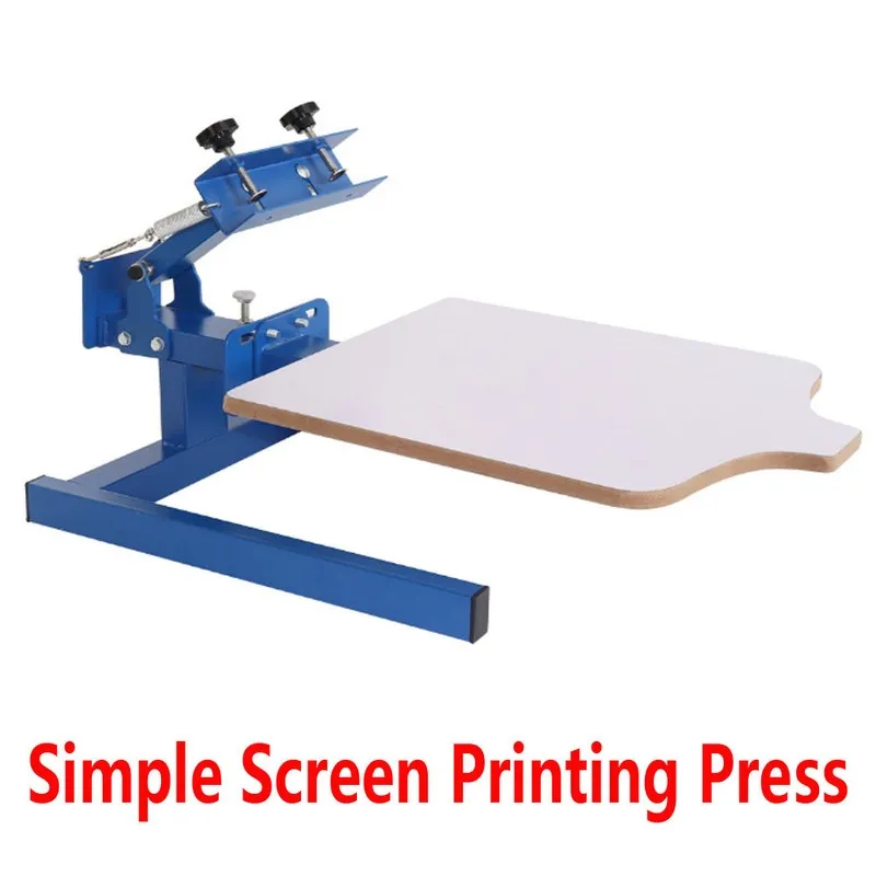 Оборудование рекламного производства Top-Quality Tiltable 1Color Screen Press Wi — фото лота 1