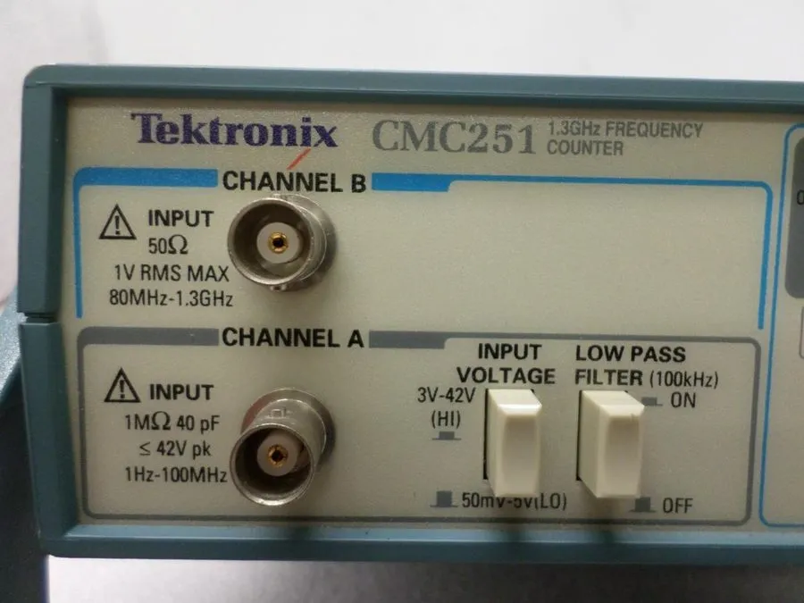 Тестер Tektronix CMC251 1.3 GHz Frequency Counter, From our Eng lab (Sn 50164)
