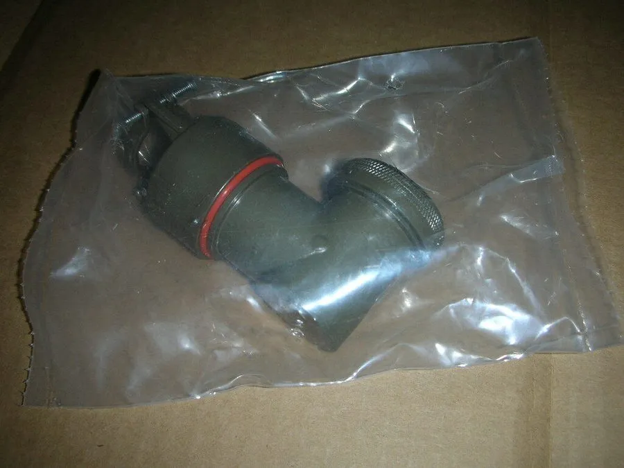 Разъём Glenair Amphenol 06324, M85049/79-23W09 Backshell 90° Connector Sz. 23-Sh — фото лота 1