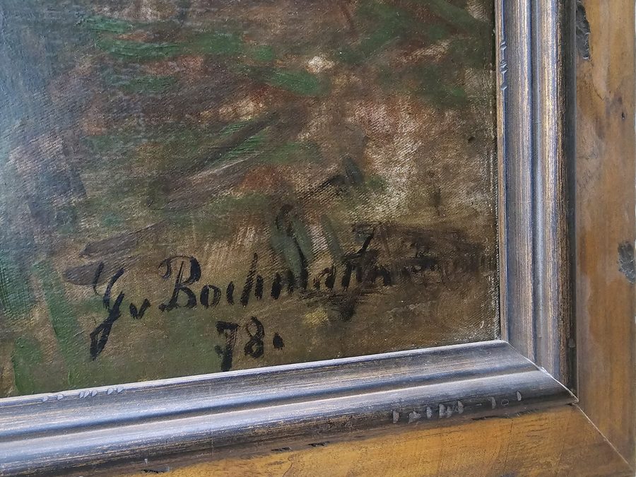 Лабораторный прибор Oil painting Gregor von Bochmann 1850-1930 Düsseldorf
