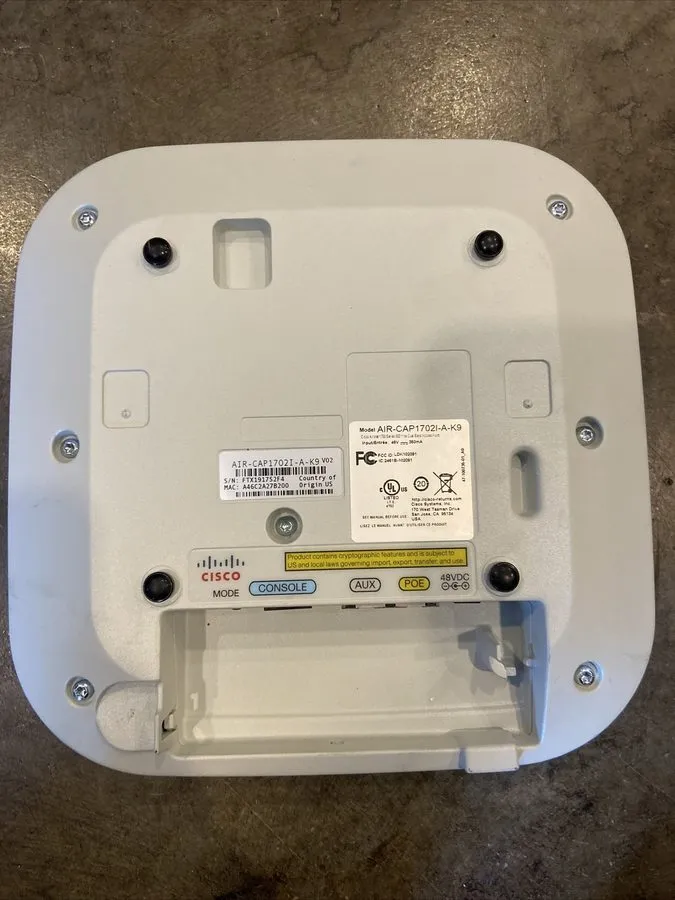 Точка доступа Wi-Fi Cisco AiroNet 1702i Wireless Access Point 802.11ac AIR-CAP17
