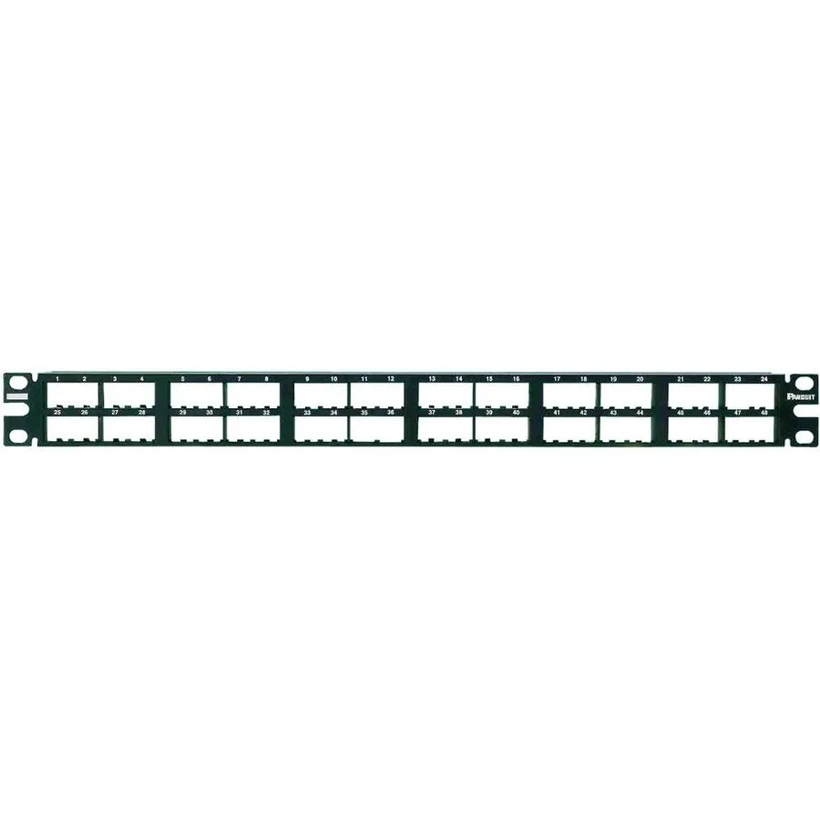 Патч-панель CPP48HDWBLY 48-Port Flat High-Density Patch Panel, Black