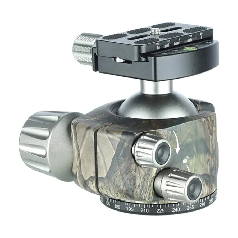 Оборудование видеонаблюдения Leofoto LM-365C (Camo) Tripod with 75mm Video Bowl+ — фото лота 2