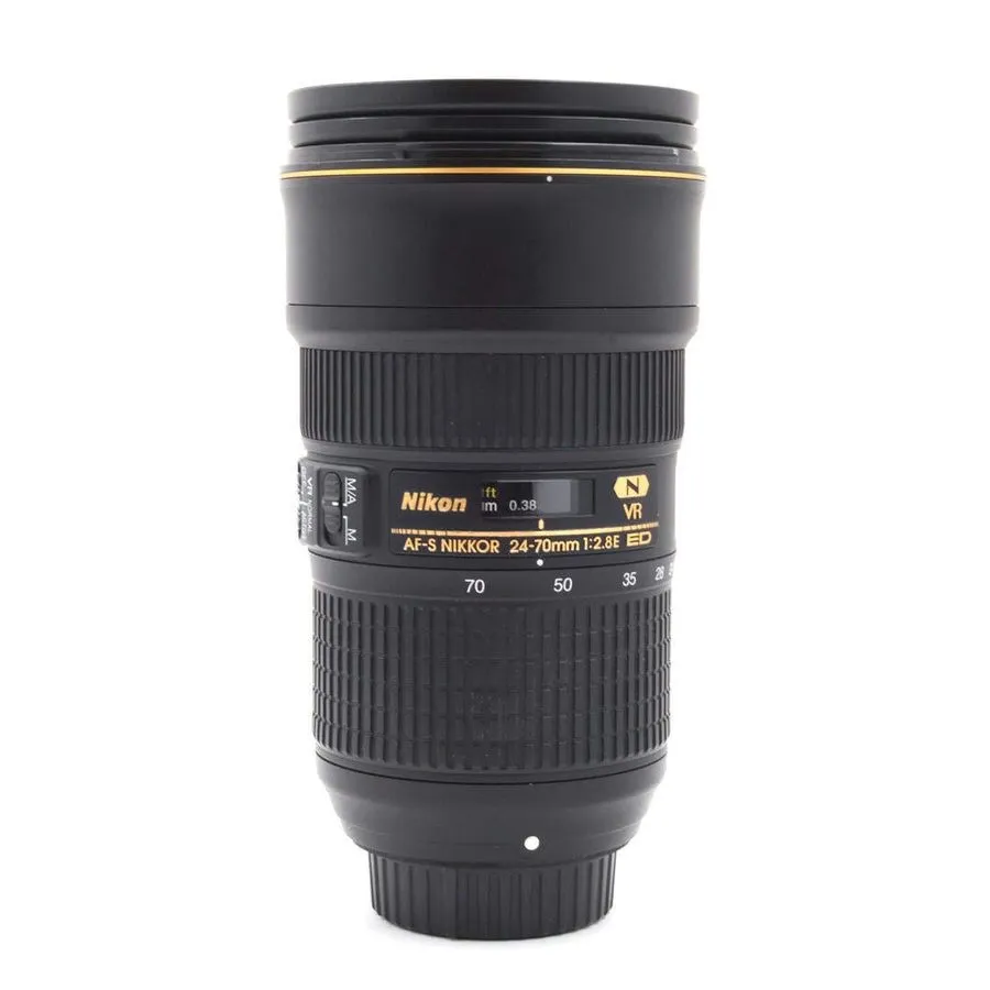 Объектив #Nikon NIKKOR AF-S 24-70mm F/2.8E ED VR Lens + pouch