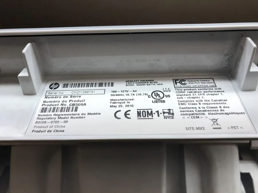 Лазерный принтер HP LaserJet P4015N Laser Printer CB509A With Toner USB Ethernet