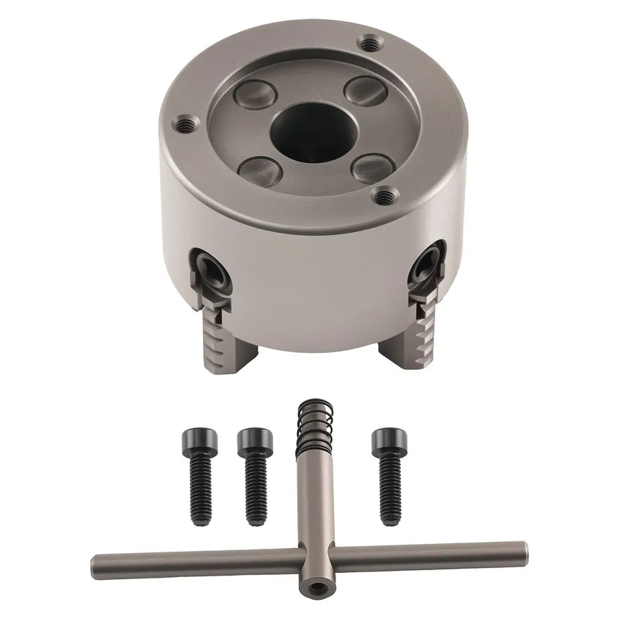 Режущий инструмент K72-80 Self Centering 4 Jaw Lathe Chuck 80mm Metal HT300 Cast