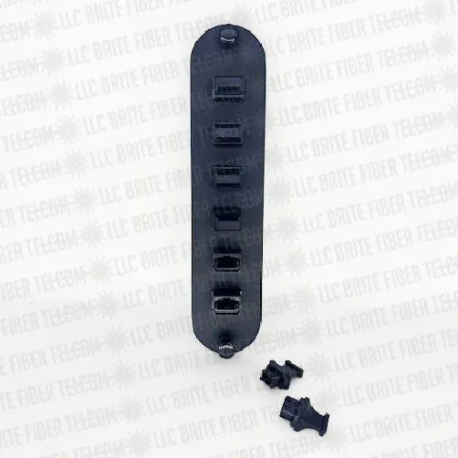 Оптический модуль CCH-CP72-90 Compatible Adapter Panel 6 MPO 72 fiber BLACK SM o — фото лота 1