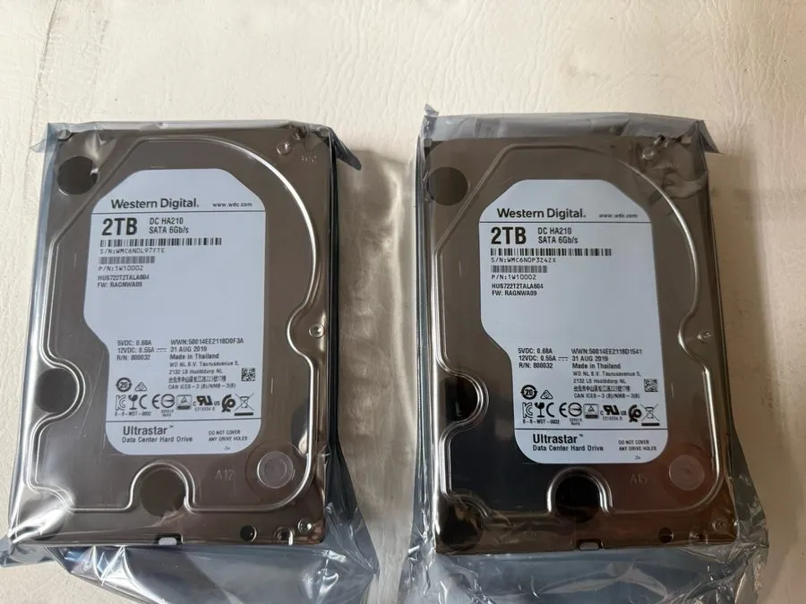 Жёсткий диск Western Digital Ultrastar HUS722T2TALA604 1W10002 2TB HA210 3.5"SAT
