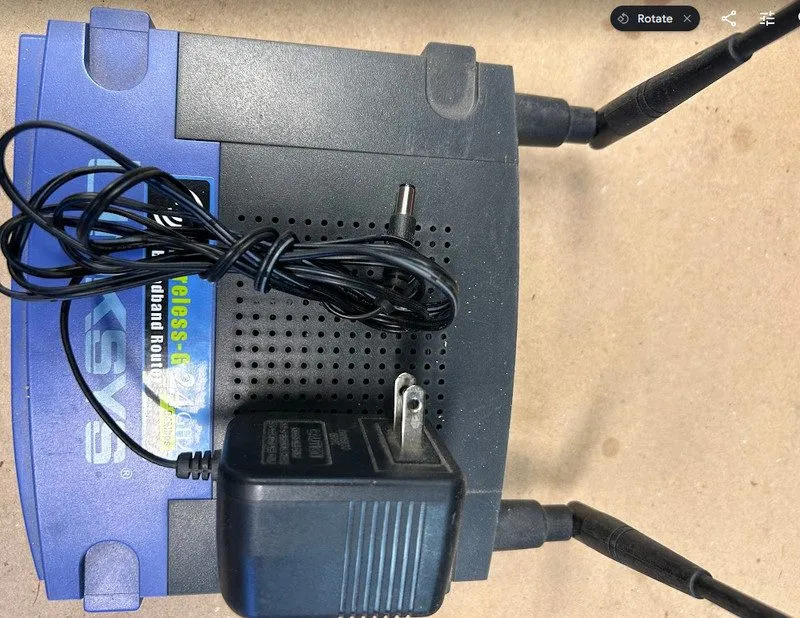 Маршрутизатор Cisco Linksys Wireless-G Broadband Router WRT54GL