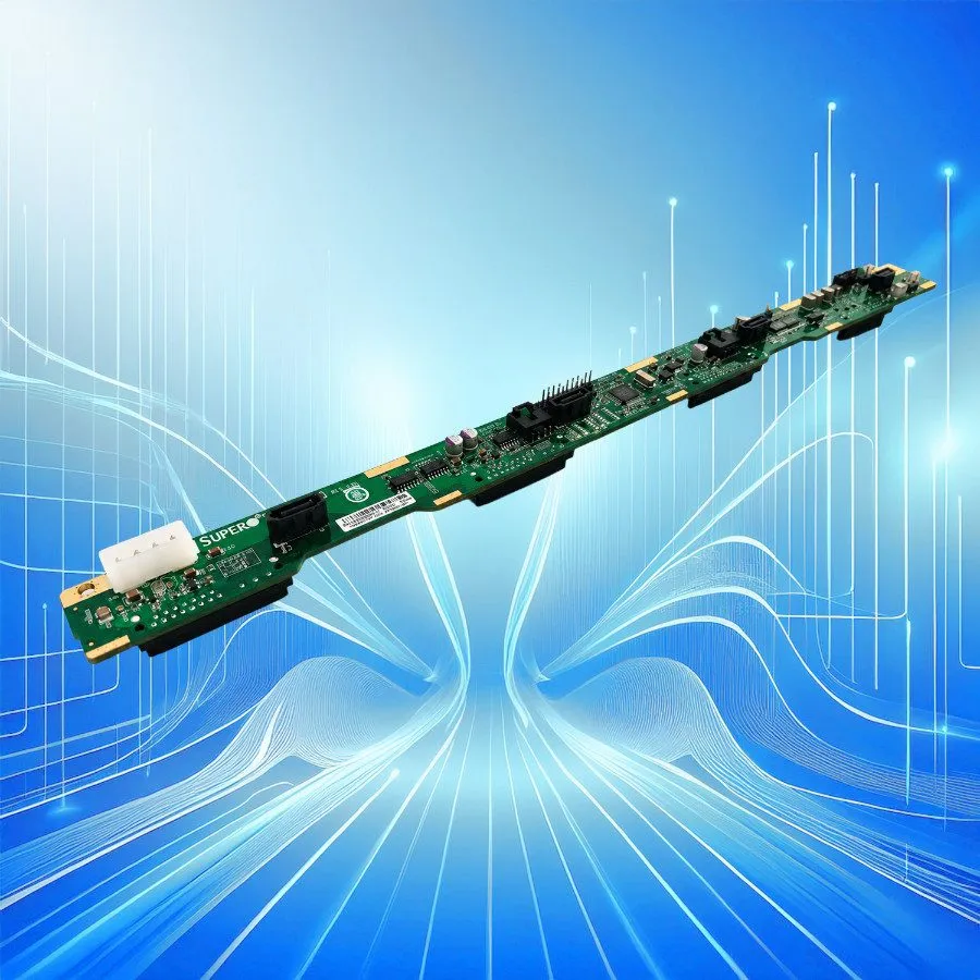 Контроллер Supermicro BPN-SAS-815TQ Backplane SAS/SATA 4x 3.5" 1U — фото лота 2