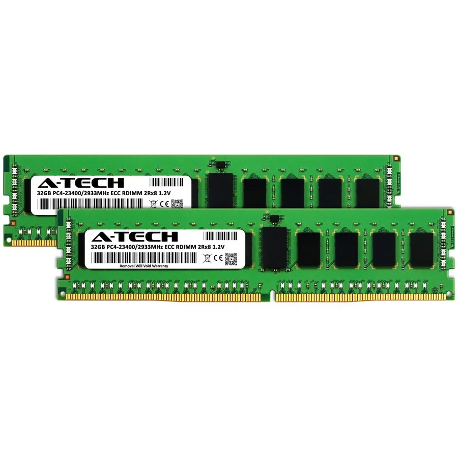 Модуль памяти A-Tech 8GB 1Rx8 PC4-23400R RDIMM DDR4 2933 MHz ECC Registered Serv