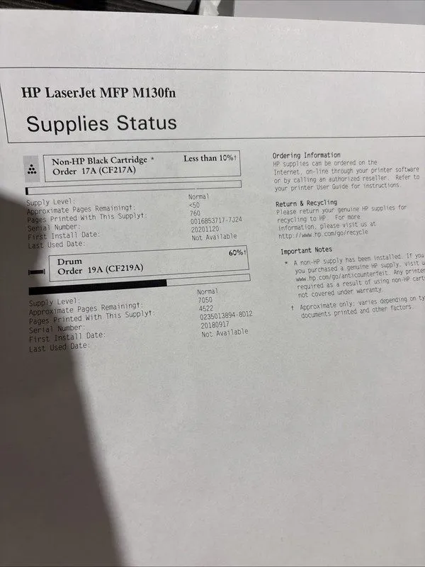 Лазерный принтер HP LaserJet Pro M130fn All-in-One Laser Printer G3Q59A#BGJ (24F