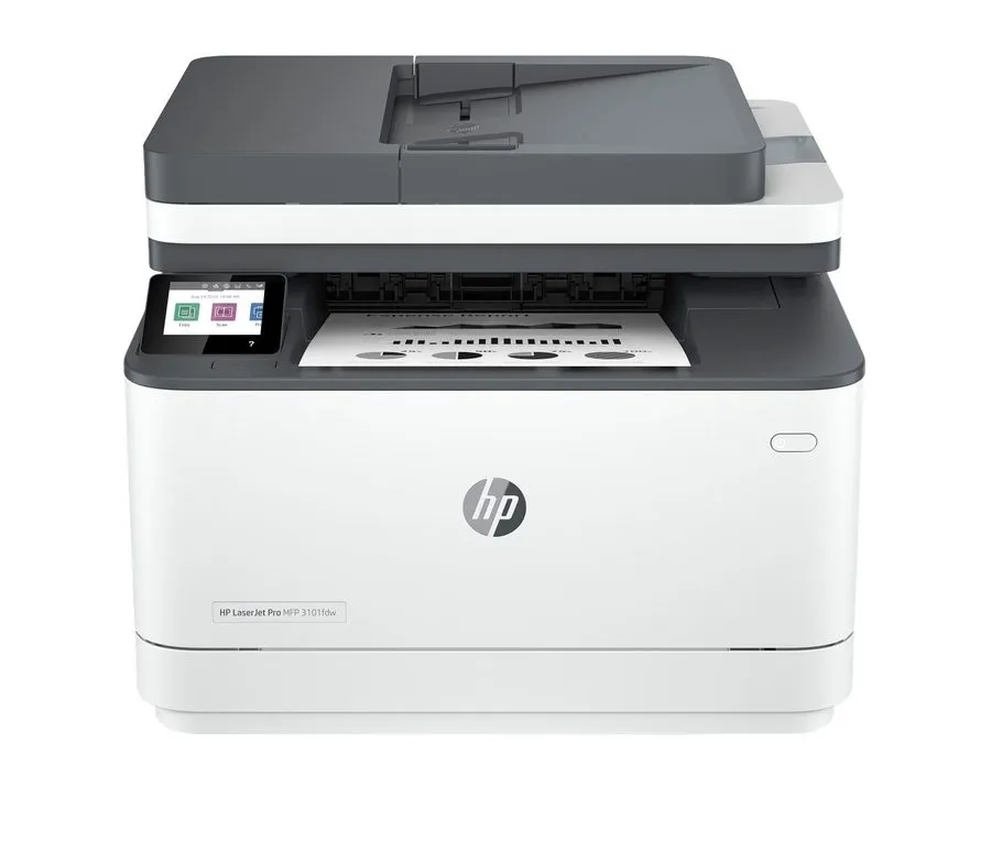 Лазерный принтер HP LaserJet Pro MFP 3101fdw Wireless Black & White All-in-One L — фото лота 1