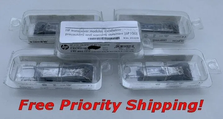 Трансивер HP GBIC X130 10G SFP+ 850nm 300m LC SR Transceiver JD092B