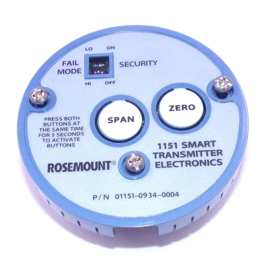 Датчик ROSEMOUNT Smart Transmitter 1151 01151-0934-0004 4-20 MA 45 VDC MAX