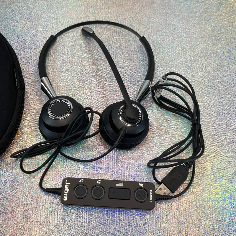 VoIP-шлюз Jabra Biz 2400 II Duo USB Wired Headset 2499-823-309 HSC021