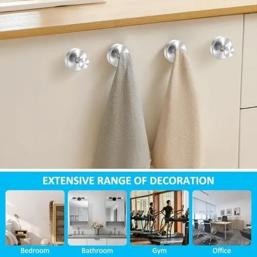 Вакуумная присоска Suction Cup Hooks для Bathroom, Self-Adhesive Towel Hanging S — фото лота 2