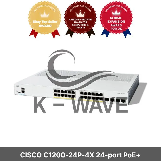 Коммутатор CISCO C1200-24P-4X 24-port PoE+ Gigabit Switch 10G 4SFP / Express