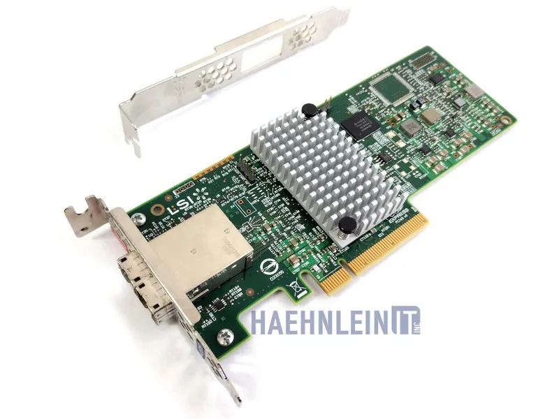 Контроллер Broadcom LSI SAS 9300-8e 12Gb/s 8-Port SFF-8644 PCIe 3.0 IT Mode HBA