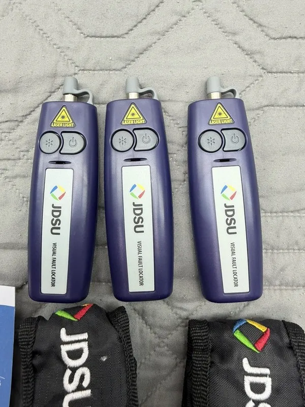 Тестер JDSU Viavi FFL-050 Visual Fault Locator Fiber Optic Tester VFL w/ Pouch — фото лота 1