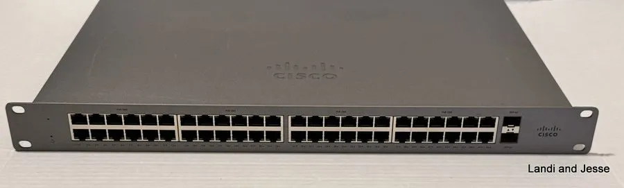 Коммутатор Cisco Meraki Go GS110-48P-HW 48 Port Poe Ethernet Switch
