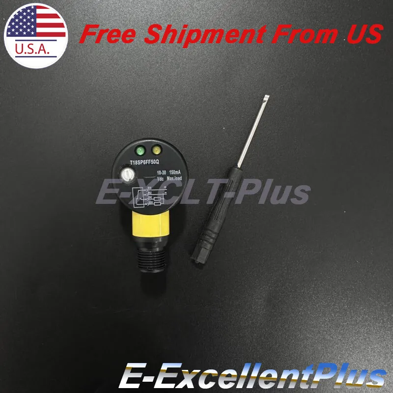Фотоэлектрический датчик BANNER T18SP6FF50Q 33414 EZ-BEAM T18 Photoelectric Sens