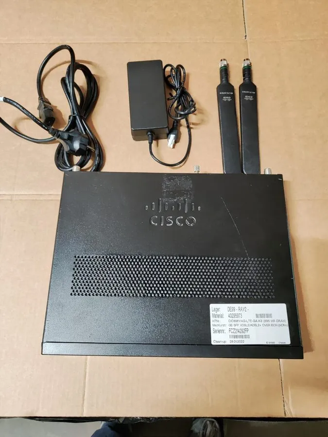 Маршрутизатор Cisco C896VAG-LTE-GA-K9 Router