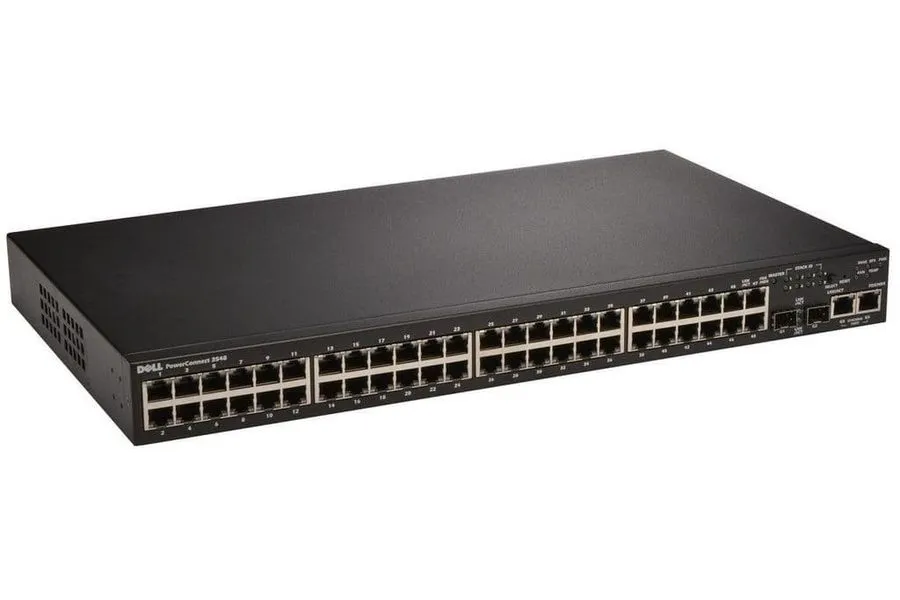 Коммутатор Dell PowerConnect 3548 M725K 48-Port 10/100 Managed Switch