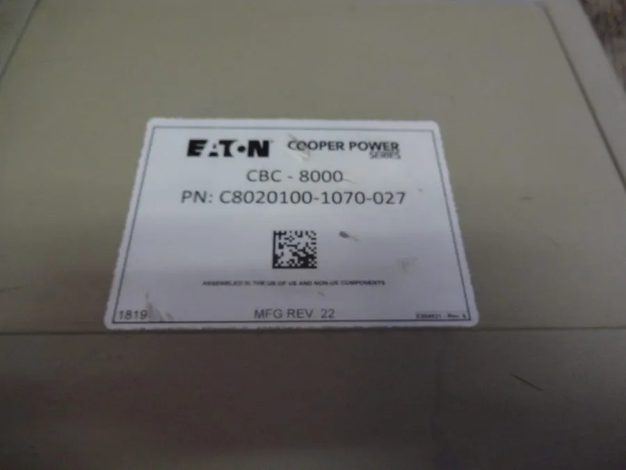 Конденсаторная установка Eaton Cooper Power Series Cbc-8000 C8020100-1070-027 Ca