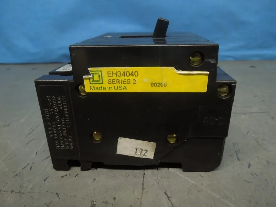 Автоматический выключатель Square D EH34040 40A 3Pole 480V 50/60Hz Circuit Break