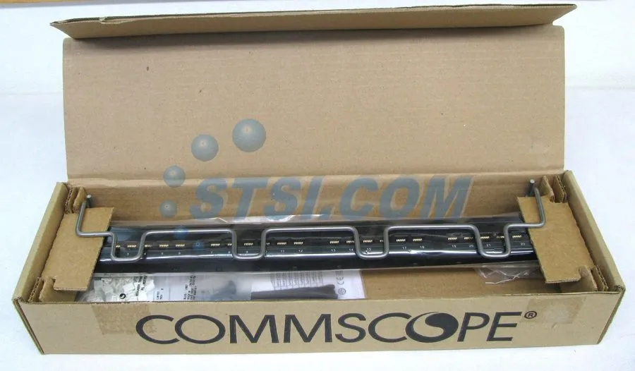 Патч-панель COMMSCOPE UNIPRISE UNP-6-DM-1U-24 760180042 RJ45 24 Port Patch Panel