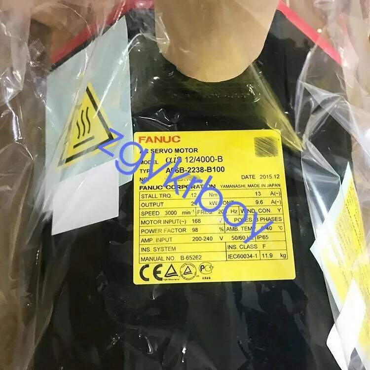 Серводвигатель FANUC A06B-2238-B100 Alpha iS 12 AC Servo Motor