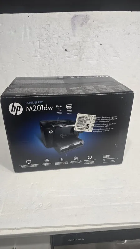 Лазерный принтер HP laserjet M201dw Laser Printer *Cleaned & Serviced COUNT 2,81