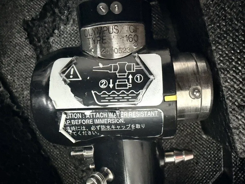 Эндоскоп Olympus GIF-160 Flexible Video Gastroscope Endoscope Leak & Video #0523
