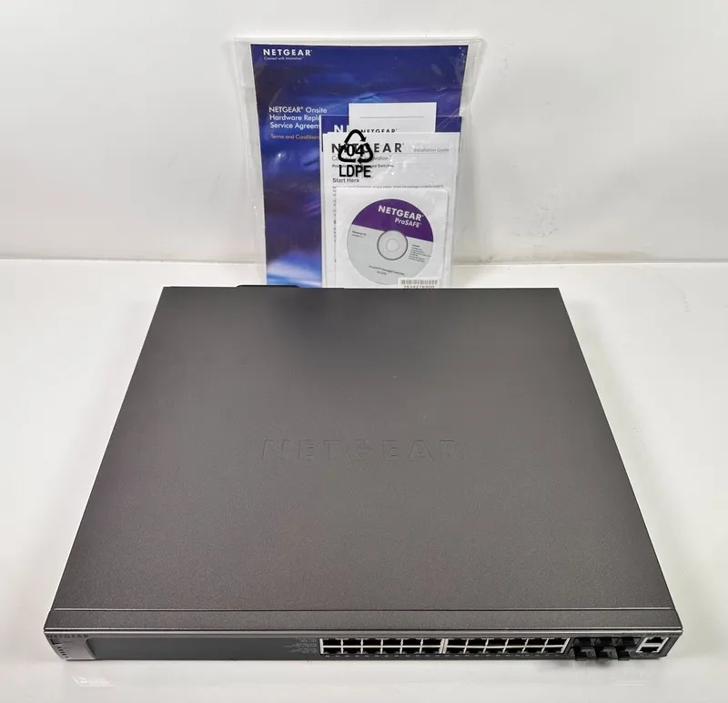 Коммутатор NETGEAR ProSafe M5300-28G 24-Port Managed Gigabit PoE Switch INCL 1x 