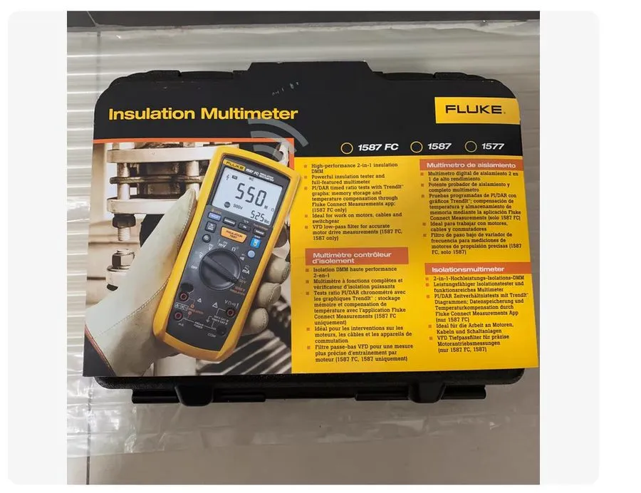Мультиметр Fluke 1587FC True-RMS Megohmmeter/Insulation Resistance Tester and Mu
