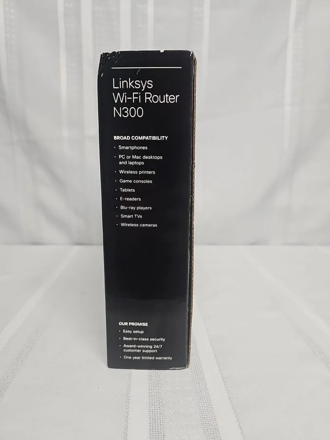 Маршрутизатор Linksys E1200-NP Wireless Router N300 Capacity Group A 4 Port Wi-F — фото лота 1
