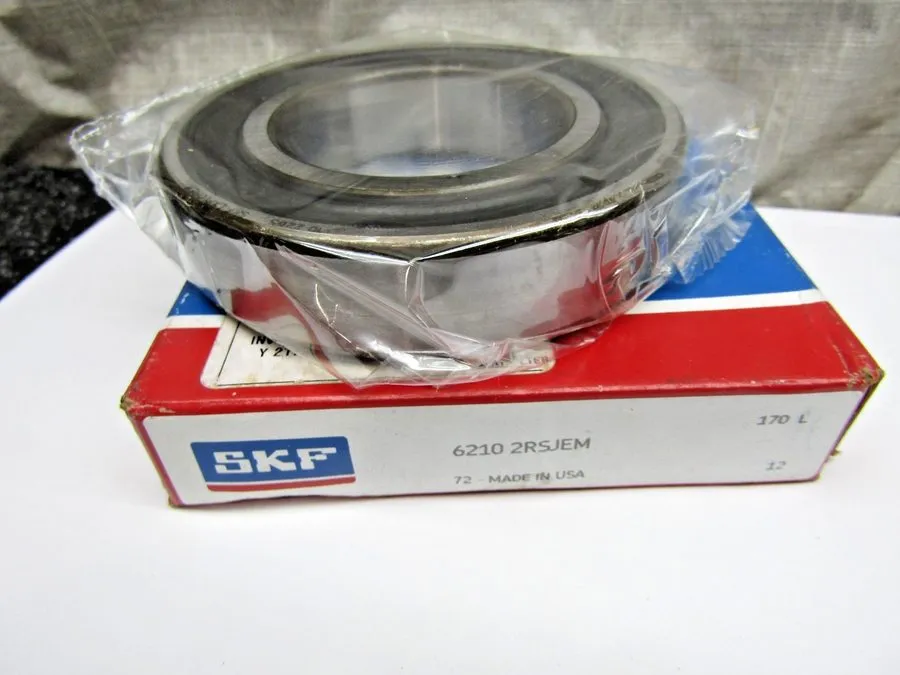 Подшипник SKF 6210-2RS JEM 50mm X 90mm X 20mm Sealed Electric Motor Bearing