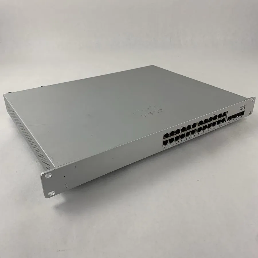 Коммутатор Cisco Meraki MS250-24P 24-Port PoE+ Layer 3 Switch 370W 10G SFP+