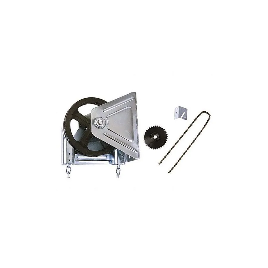 Таль AMERICAN GARAGE DOOR SUPPLY CH401RD114 Chain Hoist, Manual, 15 ft to 18 ft  — фото лота 1