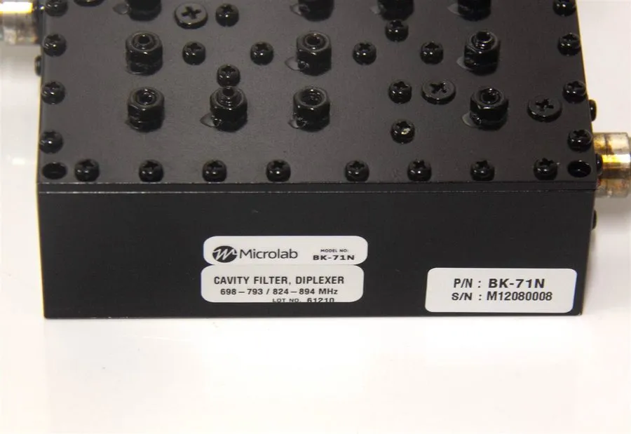 Операторское оборудование Microlab BK-71N Cavity Filter Diplexer 698-793/824-894