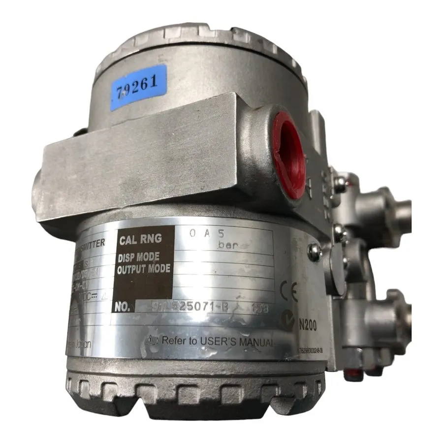 Датчик Transmissor de Pressão YOKOGAWA EHS58-92DA/KU2/D3/E1/N5 — фото лота 2
