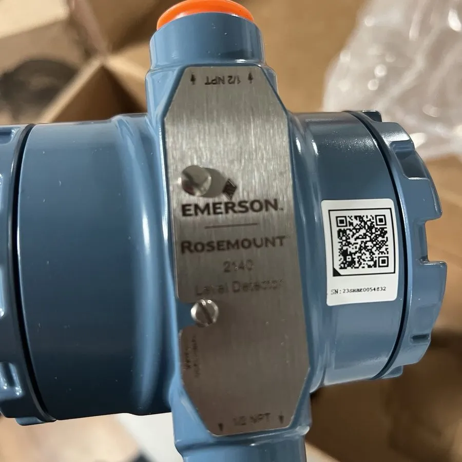 Датчик уровня Emerson Rosemount 2140 HART Vibrating Fork Level Detector 2140AHA1 — фото лота 1