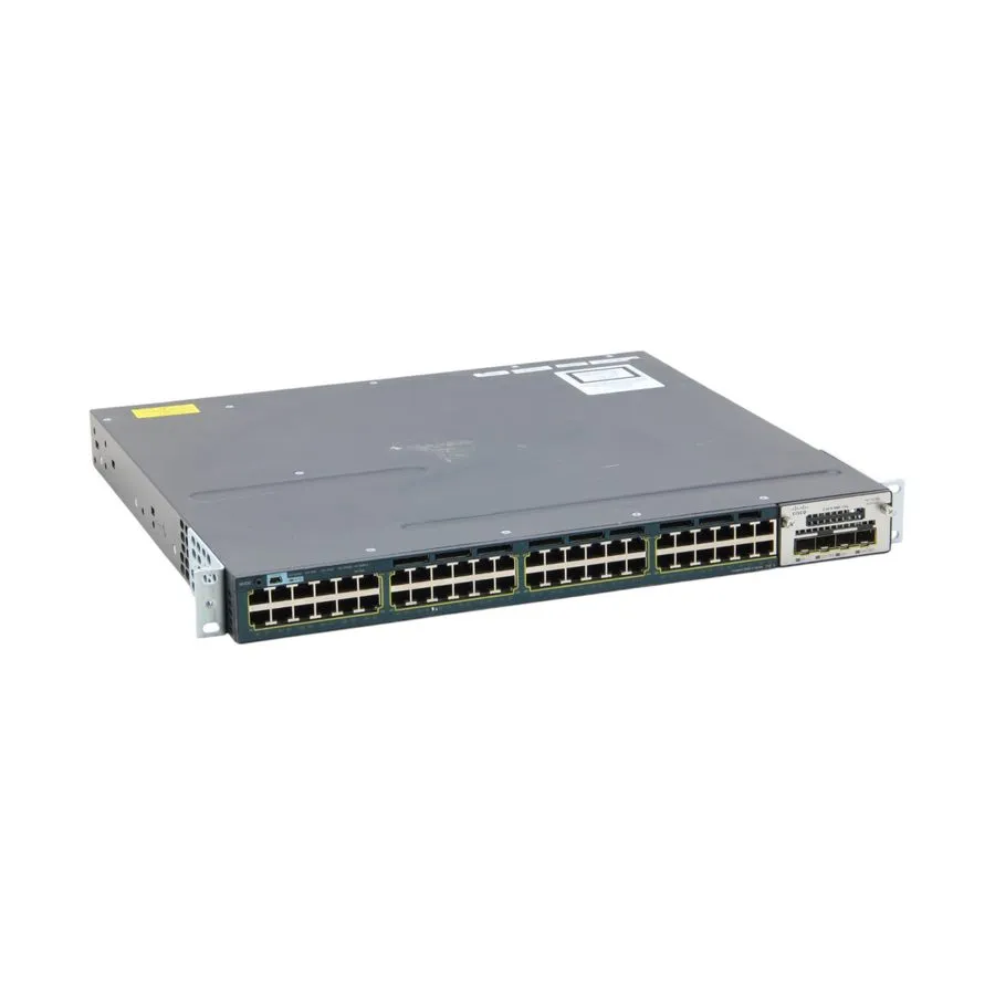 Коммутатор Cisco Catalyst WS-C3560X-48P-L 48-Port RJ-45 C3KX-NM-10G Managed Giga